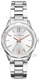 Karl Lagerfeld Optik Srebrny/Stal Ø32 mm KL4013