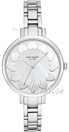 Kate Spade Gramercy Biały/Stal Ø34 mm KSW1034