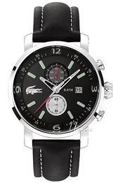Lacoste Sport Czarny/Skóra Ø44 mm 2010395