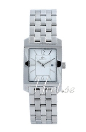 Lacoste Classic Biały/Stal 30x29 mm LAW6700G62