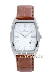 Lacoste Classic Biały/Skóra 38x35 mm LAW6900G31