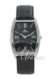 Lacoste Classic Czarny/Skóra 38x35 mm LAW6900G33