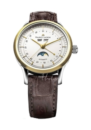 Maurice Lacroix Les Classiques Phases De Lune Srebrny/Skóra Ø40 mm LC6068-YS101-13E