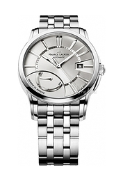 Maurice Lacroix Pontos Reserve De Marche Srebrny/Stal Ø39.5 mm PT6168-SS002-131