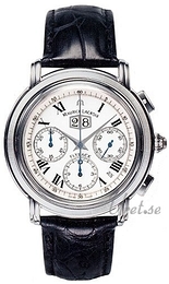 Maurice Lacroix Masterpiece Srebrny/Skóra Ø40 mm MP6098-SS001-19E