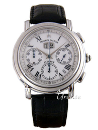 Maurice Lacroix Masterpiece Sport Biały/Skóra Ø40 mm MP6098-SS001-19G