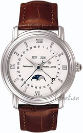 Maurice Lacroix Masterpiece Biały/Skóra Ø38 mm MP6347-SS001-19E