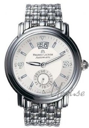 Maurice Lacroix Masterpiece Srebrny/Stal Ø40 mm MP6378-SS002-290