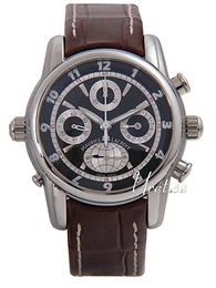 Maurice Lacroix Masterpiece Sport Czarny/Skóra Ø43 mm MP6398-SS001-330