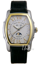 Maurice Lacroix Masterpiece Classic Srebrny/Skóra 41x39 mm MP6439-YS101-11G