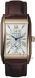 Maurice Lacroix Masterpiece Srebrny/Skóra MP7009-PG101-110