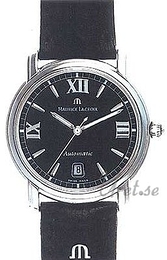 Maurice Lacroix Pontos Czarny/Skóra Ø36 mm PT6017-SS001-310