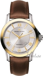 Maurice Lacroix Pontos Srebrny/Skóra Ø32 mm PT6044-PS101-110