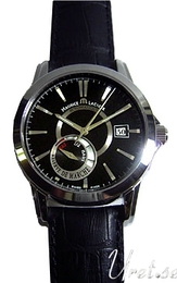 Maurice Lacroix Pontos Czarny/Skóra Ø40 mm PT6088-SS001-330