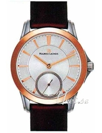 Maurice Lacroix Pontos Srebrny/Skóra Ø43 mm PT7518-PS101-130
