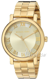 Michael Kors Norie Żółte złoto/Stal w odcieniu złota Ø38 mm MK3560