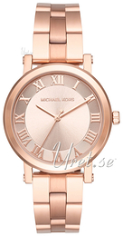 Michael Kors Norie Różowe złoto/Stal w kolorze różowego złota Ø38 mm MK3561