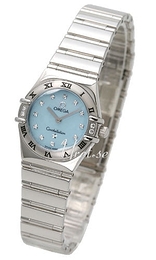 Omega Constellation Niebieski/Stal Ø22 mm 1566.86.00