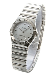 Omega Constellation Biały/Stal Ø25 mm 1571.71.00