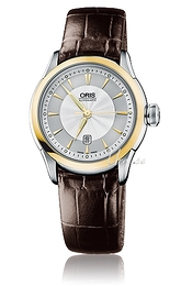 Oris Culture Artelier Date Srebrny/Skóra Ø31 mm 561 7604 4351 LS