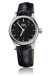 Oris Culture Classic Date Czarny/Skóra Ø28.5 mm 561 7650 4054 LS