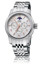 Oris Aviation Big Crown Complication Srebrny/Stal Ø40 mm 581 7627 4061 MB