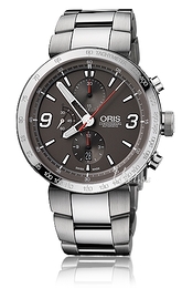 Oris Motor Sport TT1 Chronograph Czarny/Stal Ø45 mm 674 7659 4163 MB