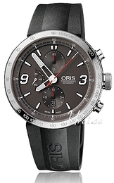 Oris Motor Sport TT1 Chronograph Czarny/Guma Ø45 mm 674 7659 4163 RS