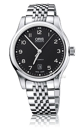Oris Culture Classic Date Czarny/Stal Ø42 mm 01 733 7594 4094-07 8 20 61