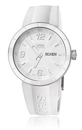 Oris Motor Sport TT1 Day Date Biały/Guma Ø43 mm 01 735 7651 4166-07 4 25 07