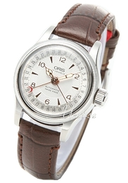 Oris Aviation Srebrny/Skóra Ø29 mm 584 7550 4061 LS