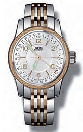 Oris Aviation Big Crown Pointer Date Srebrny/Stal Ø30 mm 584 7626 4361 MB
