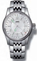 Oris Aviation Big Crown Pointer Date Srebrny/Stal Ø40 mm 754 7628 4061 MB
