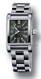 Oris Culture Czarny/Stal 36x24 mm 561 7526 4064 MB