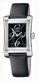 Oris Culture Rectangular Date Diamonds Czarny/Satyna 25.9x37 mm 561 7621 4964 LS