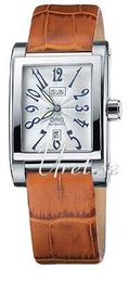 Oris Culture Srebrny/Skóra 44x33 mm 585 7538 4061 LS