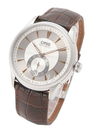Oris Culture Srebrny/Skóra Ø40 mm 623 7582 4051 LS