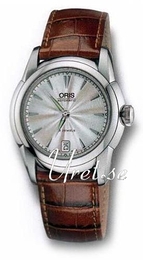 Oris Culture Srebrny/Skóra Ø38 mm 633 7552 4051 LS
