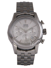 Oris Culture Srebrny/Stal Ø44 mm 676 7547 4051 MB