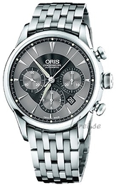 Oris Culture Czarny/Stal Ø43 mm 676 7603 4054 MB