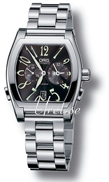 Oris Culture Miles Czarny/Stal 48x38 mm 690 7540 4064 MB