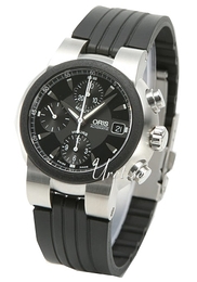 Oris Motor Sport TT1/TT3 Czarny/Guma Ø42 mm 674 7521 4464 RS