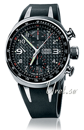 Oris Motor Sport TT3 Chronograph Czarny/Guma Ø42.5 mm 01 674 7587 7264-07 4 28 02T