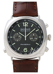 Panerai Contemporary Czarny/Skóra Ø45 mm PAM00214