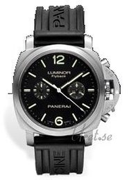 Panerai Special Luminor 1950 Rattrapante Czarny/Guma Ø44 mm PAM00362