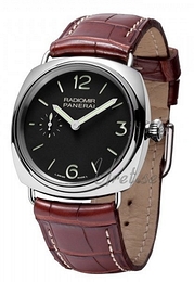 Panerai Historic Czarny/Skóra Ø42 mm PAM00337