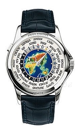 Patek Philippe Grand Complications Europe-Asia World Time Wielokolorowy/Skóra Ø39.5 mm 5131G/001