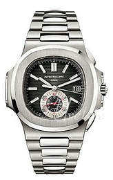 Patek Philippe Nautilus Czarny/Stal 38.5x44 mm 5980/1A/014