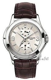 Patek Philippe Complicated Szary/Skóra Ø37 mm 5134G