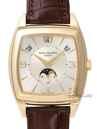 Patek Philippe Complicated Srebrny/Skóra 51x38 mm 5135J/001